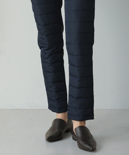 Bou Jeloud(ブージュルード)の「あったかエコダウンパンツ(その他パンツ・レディース・ネイビー/ブラック/オフホワイト/キャメル・L/M)」の15枚目の写真