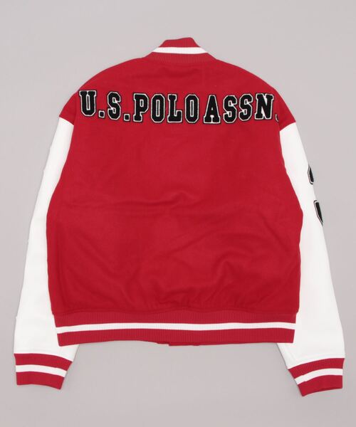 U.S.POLO ASSN./ユーエスポロアッスン/【web限定】別注ワッペンスタジャン USPOLOASSN