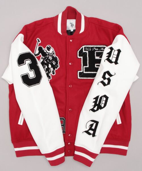 U.S.POLO ASSN./ユーエスポロアッスン/【web限定】別注ワッペンスタジャン USPOLOASSN