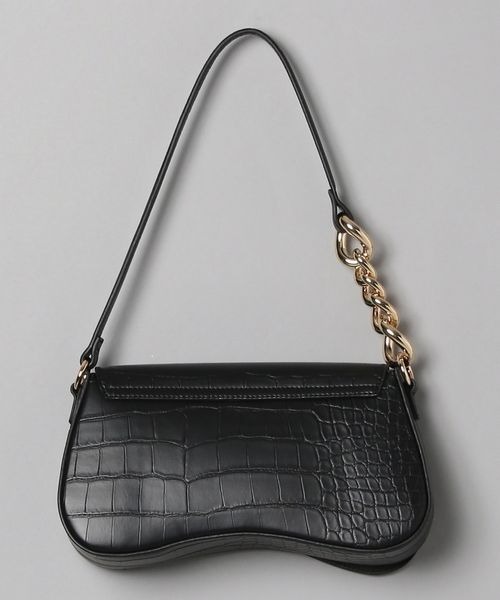 JEANASIS（ジーナシス）の「チェーンミニショルダー/179341（ショルダーバッグ・レディース・ブラック/シルバー・FREE）」の17枚目の写真