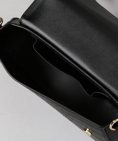 JEANASIS（ジーナシス）の「チェーンミニショルダー/179341（ショルダーバッグ・レディース・ブラック/シルバー・FREE）」の9枚目の写真