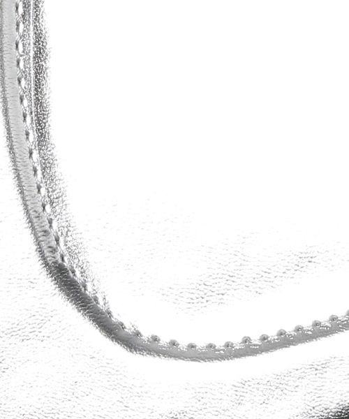 JEANASIS（ジーナシス）の「チェーンミニショルダー/179341（ショルダーバッグ・レディース・ブラック/シルバー・FREE）」の12枚目の写真