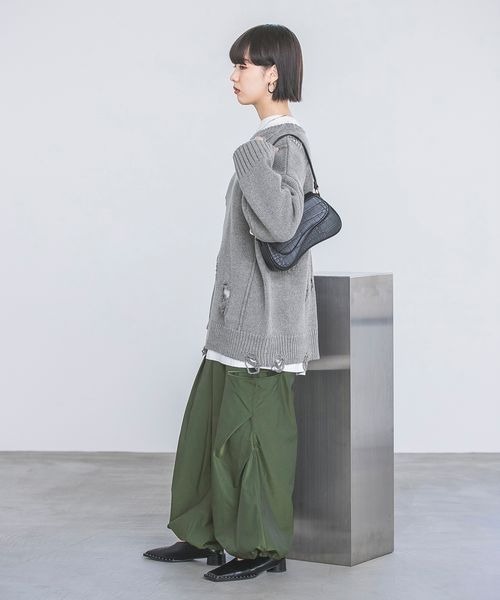 JEANASIS（ジーナシス）の「チェーンミニショルダー/179341（ショルダーバッグ・レディース・ブラック/シルバー・FREE）」の22枚目の写真