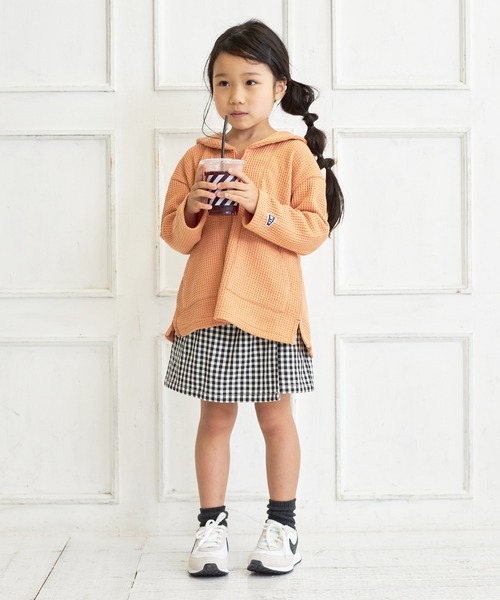 MAKE YOUR DAY(メイクユアデイ)の「チェック柄ショートラップパンツ■90~140cm(その他パンツ・キッズ・ブラウン/ブラック・120/100/130/110/140/90)」の15枚目の写真