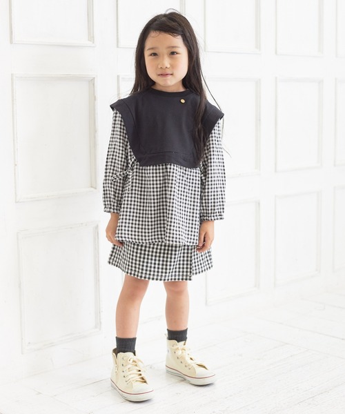 MAKE YOUR DAY(メイクユアデイ)の「チェック柄ショートラップパンツ■90~140cm(その他パンツ・キッズ・ブラウン/ブラック・120/100/130/110/140/90)」の13枚目の写真