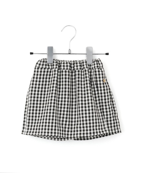 MAKE YOUR DAY(メイクユアデイ)の「チェック柄ショートラップパンツ■90~140cm(その他パンツ・キッズ・ブラウン/ブラック・120/100/130/110/140/90)」の7枚目の写真