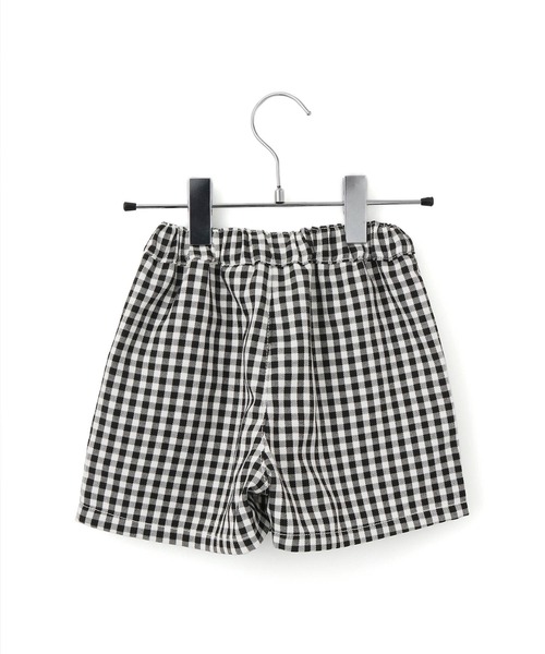 MAKE YOUR DAY(メイクユアデイ)の「チェック柄ショートラップパンツ■90~140cm(その他パンツ・キッズ・ブラウン/ブラック・120/100/130/110/140/90)」の6枚目の写真