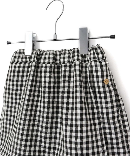MAKE YOUR DAY(メイクユアデイ)の「チェック柄ショートラップパンツ■90~140cm(その他パンツ・キッズ・ブラウン/ブラック・120/100/130/110/140/90)」の14枚目の写真