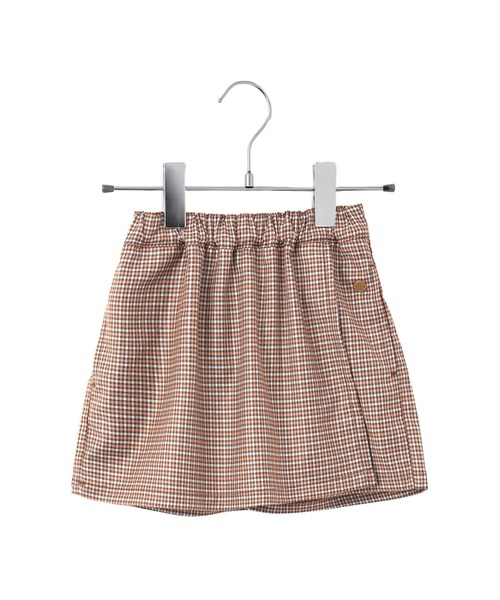 MAKE YOUR DAY(メイクユアデイ)の「チェック柄ショートラップパンツ■90~140cm(その他パンツ・キッズ・ブラウン/ブラック・120/100/130/110/140/90)」の22枚目の写真