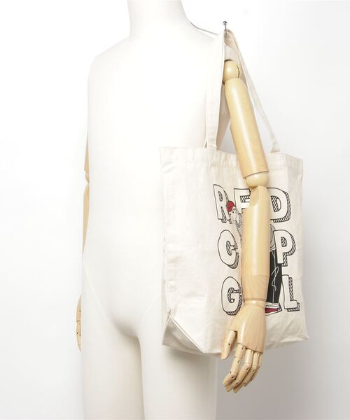 Red Cap Girl（レッドキャプガール）の「Red Cap Girl トートバッグ（トートバッグ・メンズ・ネイビー/ブラック・FREE）」の3枚目の写真