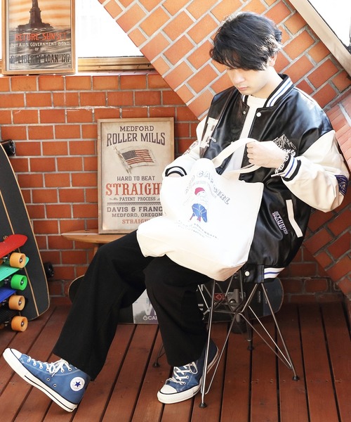 Red Cap Girl（レッドキャプガール）の「Red Cap Girl トートバッグ（トートバッグ・メンズ・ネイビー/ブラック・FREE）」の18枚目の写真