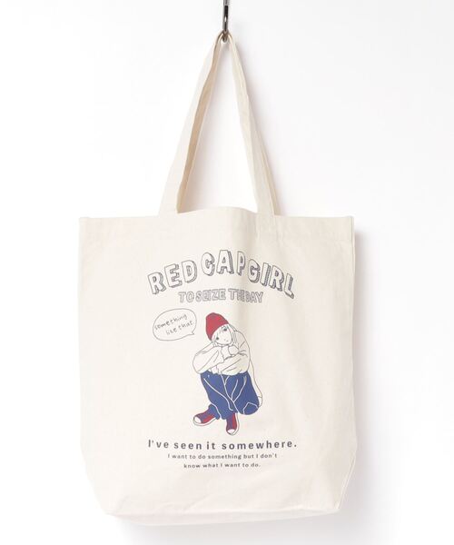 Red Cap Girl（レッドキャプガール）の「Red Cap Girl トートバッグ（トートバッグ・メンズ・ネイビー/ブラック・FREE）」の21枚目の写真