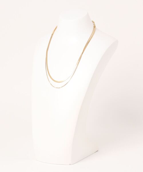 nemne store（ネンネストア）の「【accessory】2連スネークネックレス（ネックレス・レディース・ゴールド/シルバー・フリー）」の12枚目の写真