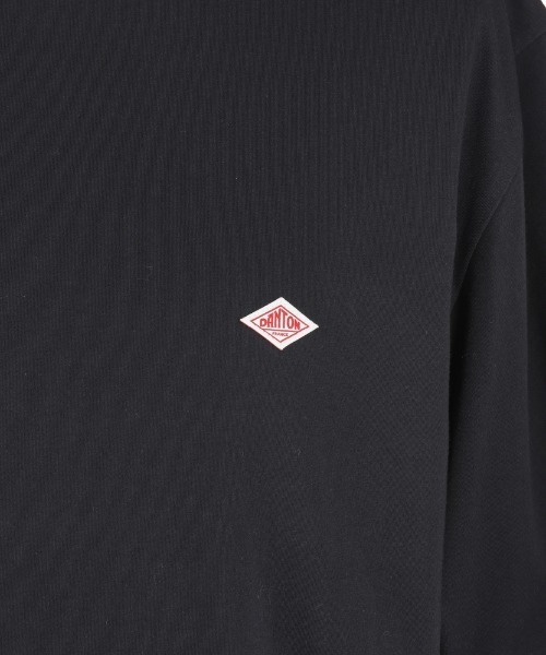 DANTON(ダントン)の「DANTON/ダントン インナーTEEシャツ T/C INNER TEE DT-C0196 CVT(Tシャツ/カットソー・メンズ・ブラック/ホワイト/チャコールグレー×ブラック/グレイッシュベージュ/ネイビー/チャコールグレー・M/L/XL)」の14枚目の写真