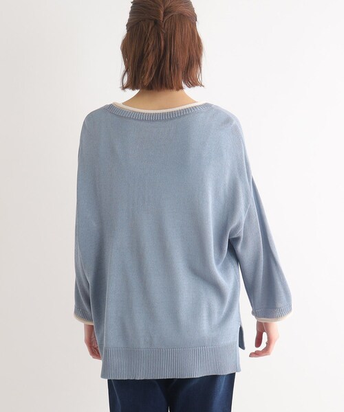 SHOO・LA・RUE（シューラルー）の「◆【2点セット】忙しい朝の時見方！ロールネックニット＋タンクトップ（その他トップス・レディース・アイボリー/ピンク系/ライトブルー/ライトグリーン/サンドベージュ/ブラック・00）」の9枚目の写真