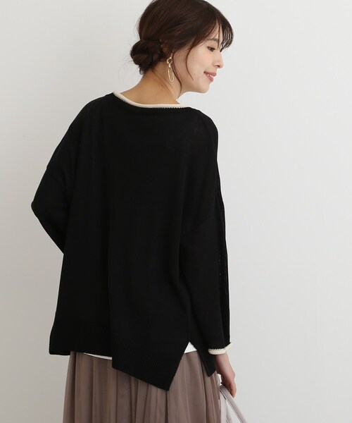 SHOO・LA・RUE（シューラルー）の「◆【2点セット】忙しい朝の時見方！ロールネックニット＋タンクトップ（その他トップス・レディース・アイボリー/ピンク系/ライトブルー/ライトグリーン/サンドベージュ/ブラック・00）」の18枚目の写真