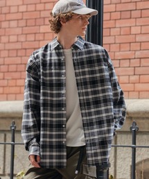 HECT（ヘクト）の「【HECT】Big Oxford BD L S Shirt   ビッグシルエットボタンダウンオックスフォードシャツ（シャツ/ブラウス）」