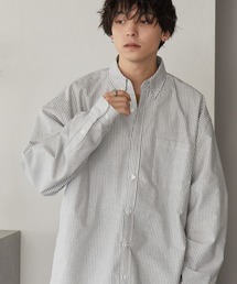 【HECT】Big Oxford BD L/S Shirt / ビッグシルエットボタンダウンオックスフォードシャツ