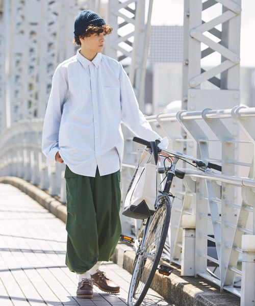 HECT】Big Oxford BD L/S Shirt / ビッグシルエットボタンダウン