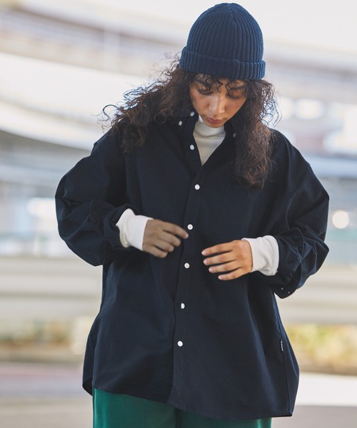 HECT】Big Oxford BD L/S Shirt / ビッグシルエットボタンダウン