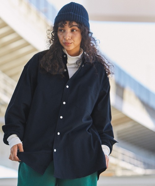 HECT】Big Oxford BD L/S Shirt / ビッグシルエットボタンダウン