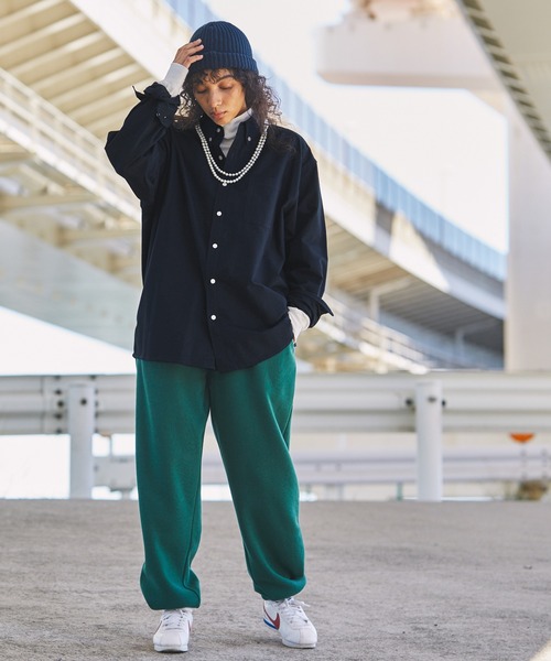 セール】【HECT】Big Oxford BD L/S Shirt / ビッグシルエットボタン