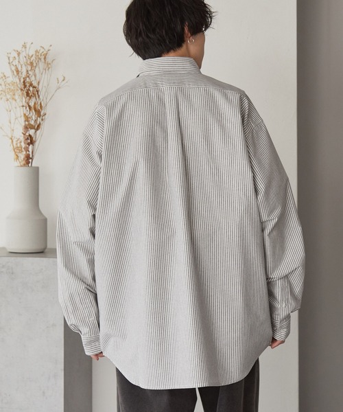 HECT】Big Oxford BD L/S Shirt / ビッグシルエットボタンダウン