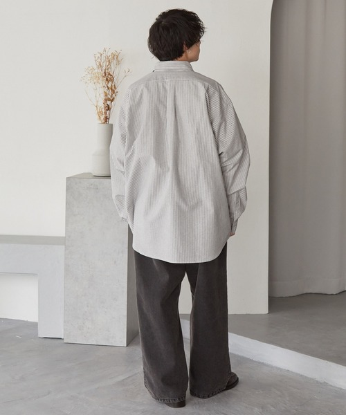 HECT】Big Oxford BD L/S Shirt / ビッグシルエットボタンダウン