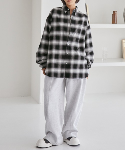 HECT】Big Oxford BD L/S Shirt / ビッグシルエットボタンダウン