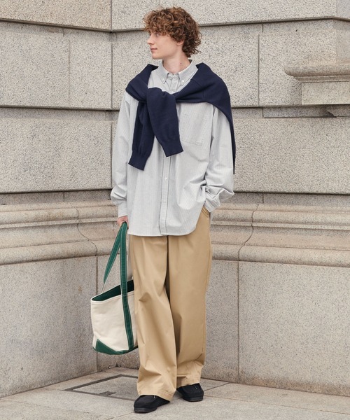 HECT】Big Oxford BD L/S Shirt / ビッグシルエットボタンダウン