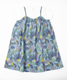 DILASH（ディラッシュ）の「ボタニカル柄 ドッキングワンピース（ワンピース）」