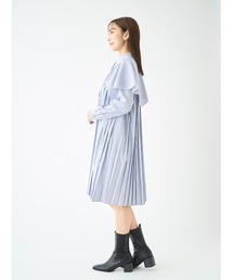 CELFORD（セルフォード）の「ジグザグエンブケープワンピース