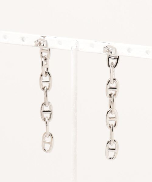 OKIRAKU(オキラク)の「☆ 【by daisy】スイングチェーンピアス RA22-1056(ピアス(両耳用)・レディース・シルバー/ゴールド・FREE)」の3枚目の写真