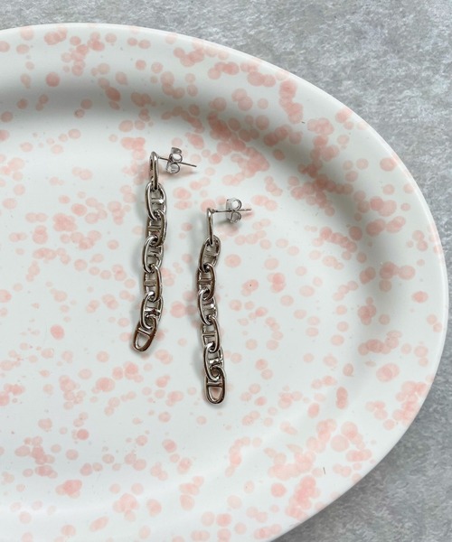OKIRAKU(オキラク)の「☆ 【by daisy】スイングチェーンピアス RA22-1056(ピアス(両耳用)・レディース・シルバー/ゴールド・FREE)」の8枚目の写真