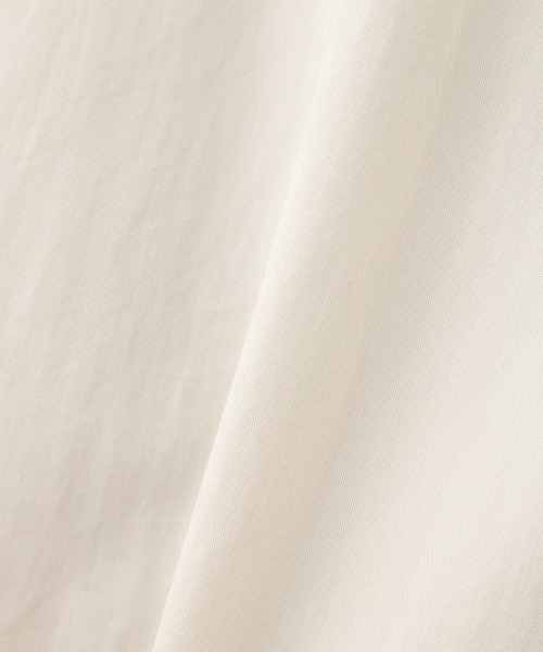 MHL.（エムエイチエル）の「WASHED COTTON NYLON（モッズコート・メンズ・ホワイト/カーキ・LARGE/MEDIUM/SMALL）」の7枚目の写真