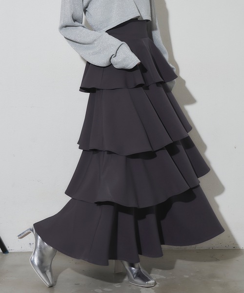 ティアードスカート（スカート）｜VIOLETTA（ヴィオレッタ）