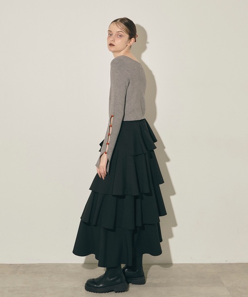 ティアードスカート（スカート）｜VIOLETTA（ヴィオレッタ）