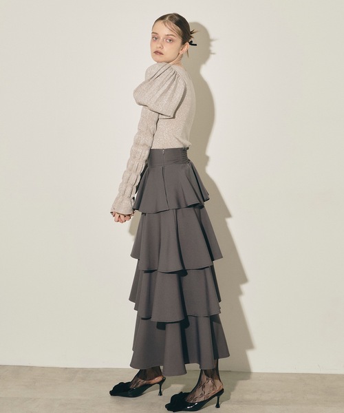 ティアードスカート（スカート）｜VIOLETTA（ヴィオレッタ）