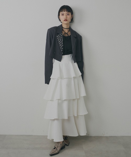 ティアードスカート（スカート）｜VIOLETTA（ヴィオレッタ）