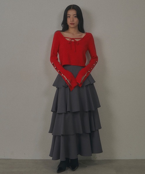 ティアードスカート（スカート）｜VIOLETTA（ヴィオレッタ）