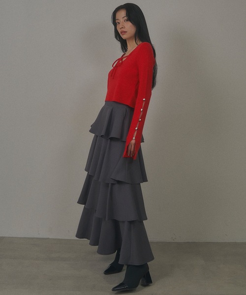 ティアードスカート（スカート）｜VIOLETTA（ヴィオレッタ）