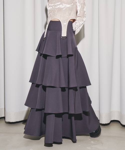 ティアードスカート（スカート）｜VIOLETTA（ヴィオレッタ）