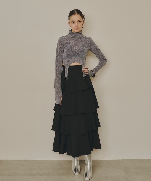 ティアードスカート（スカート）｜VIOLETTA（ヴィオレッタ）