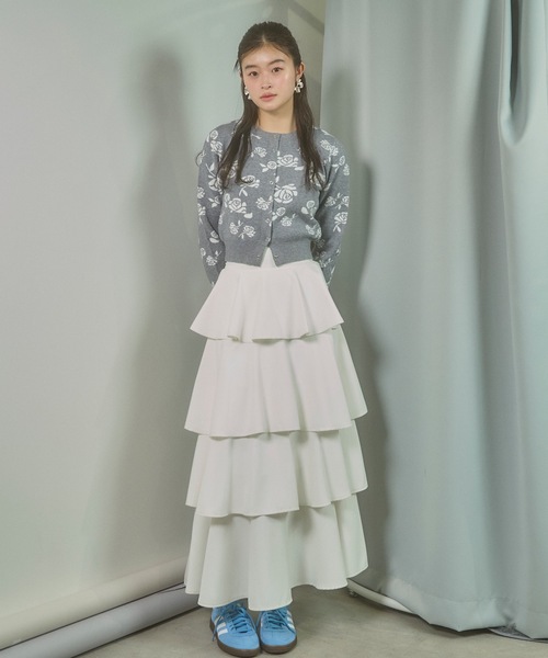 ティアードスカート（スカート）｜VIOLETTA（ヴィオレッタ）