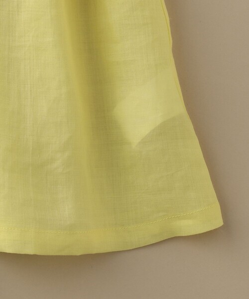 こども ビームス(コドモビームス)の「こども ビームス / ネック シャーリング ワンピース(90~130cm)(ワンピース・キッズ・ミント/ブルー系その他/イエロー・90/100/110/120/130)」の8枚目の写真