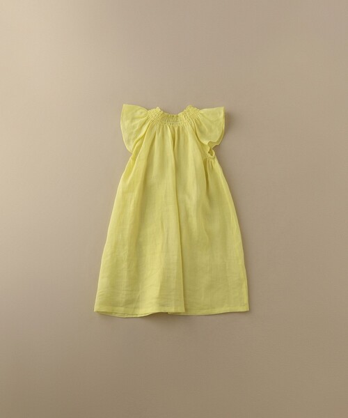 こども ビームス(コドモビームス)の「こども ビームス / ネック シャーリング ワンピース(90~130cm)(ワンピース・キッズ・ミント/ブルー系その他/イエロー・90/100/110/120/130)」の17枚目の写真