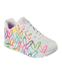 SKECHERS（スケッチャーズ）の「Skechers x JGoldcrown: Skechers Street UNO-HIGHLIGHT LOVE  /  スケッチャーズ エックス ジェームス ゴールドクラウン :  スケッチャーズ ストリート ウノ ハイライト ラブ　【コラボ商品】（スニーカー・レディース）」