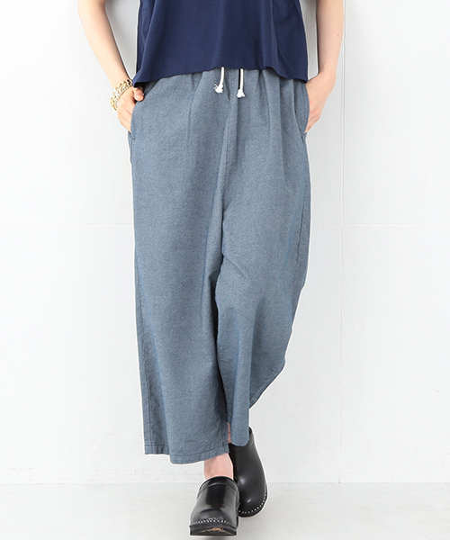 napron（ナプロン）の「Napron×BEAMS BOY / モンペ パンツ SPECIAL（その他パンツ・レディース・ナチュラル/ブルー系その他・ONE SIZE）」の2枚目の写真