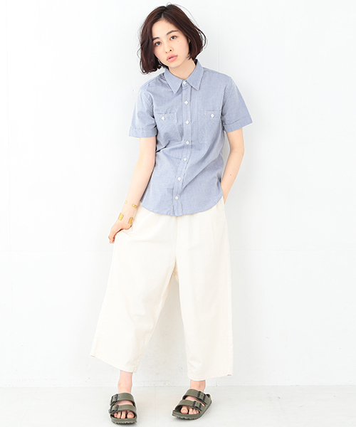 napron（ナプロン）の「Napron×BEAMS BOY / モンペ パンツ SPECIAL（その他パンツ・レディース・ナチュラル/ブルー系その他・ONE SIZE）」の18枚目の写真