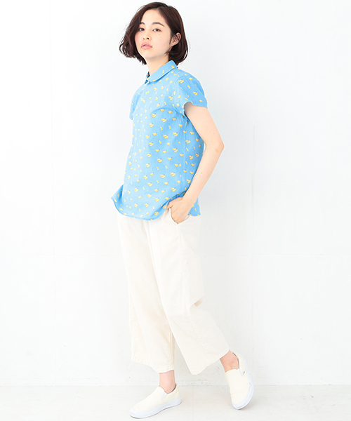 napron（ナプロン）の「Napron×BEAMS BOY / モンペ パンツ SPECIAL（その他パンツ・レディース・ナチュラル/ブルー系その他・ONE SIZE）」の19枚目の写真